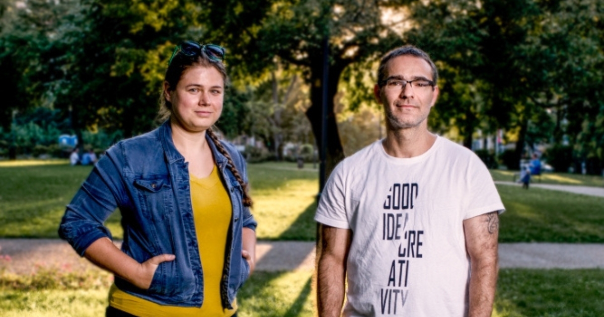 Róbert és Dóri, szociális munkás