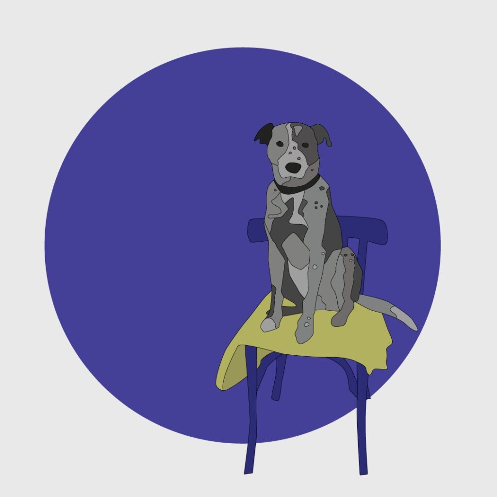 Hauer Henni: Kávé széken ül